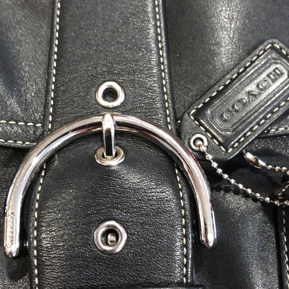Coach Black Soho Purse - Picture 5 of 6